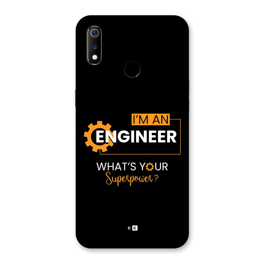 Engineer Superpower Back Case for Realme 3