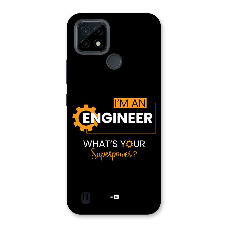 Engineer Superpower Back Case for Realme C21