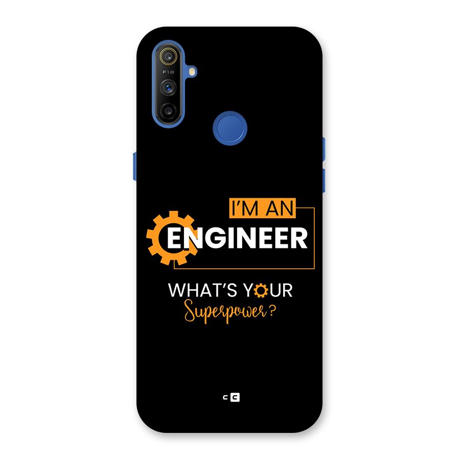 Engineer Superpower Back Case for Realme Narzo 10A
