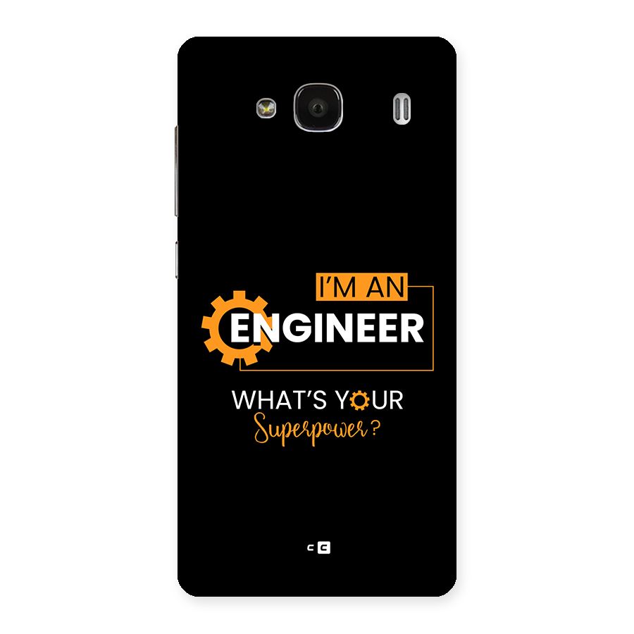 Engineer Superpower Back Case for Redmi 2 Prime
