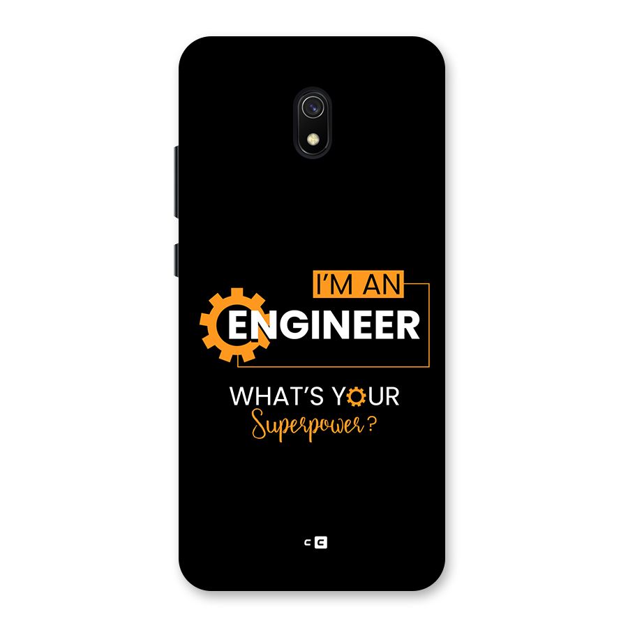 Engineer Superpower Back Case for Redmi 8A