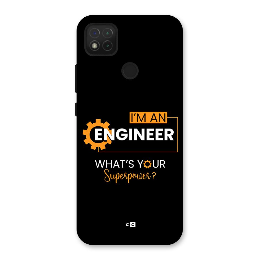 Engineer Superpower Back Case for Redmi 9 Activ