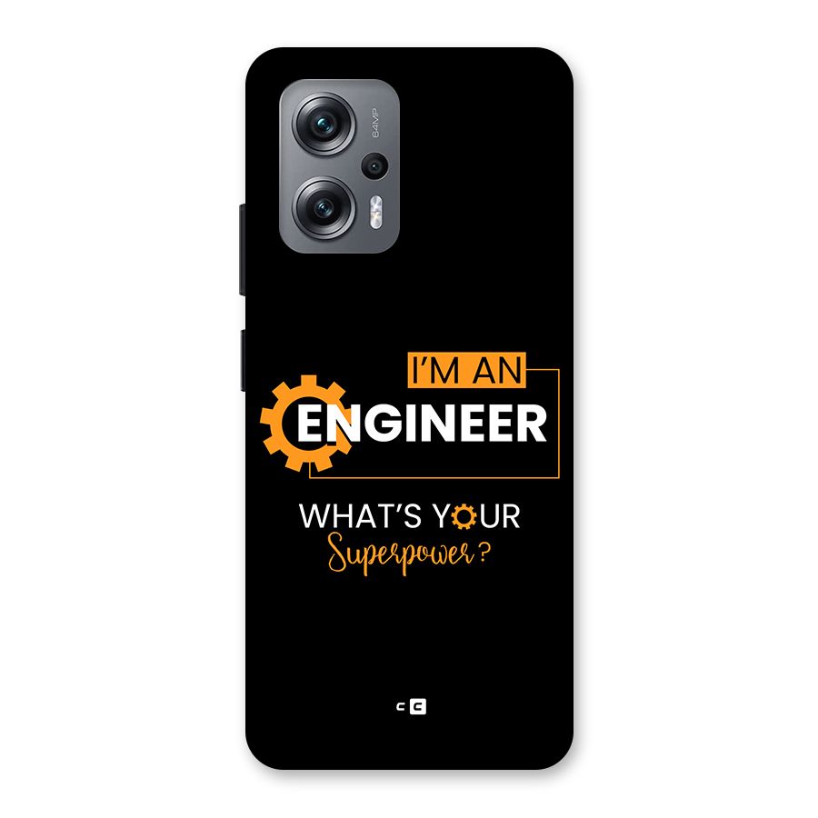 Engineer Superpower Back Case for Redmi K50i