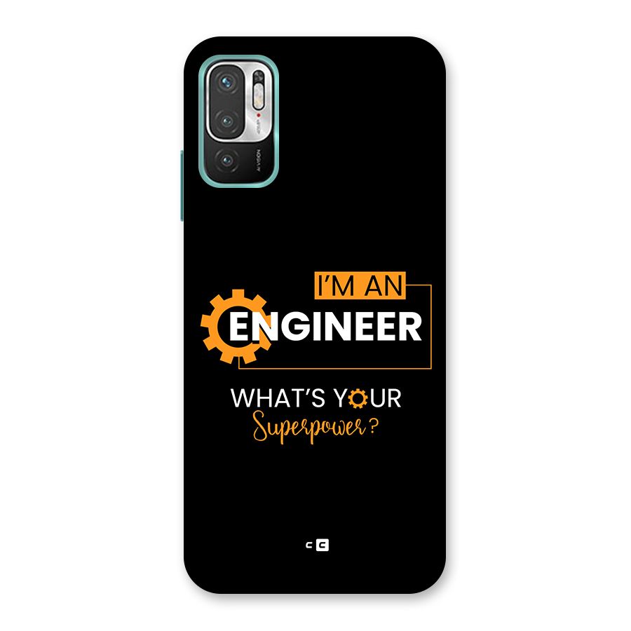 Engineer Superpower Back Case for Redmi Note 10T 5G