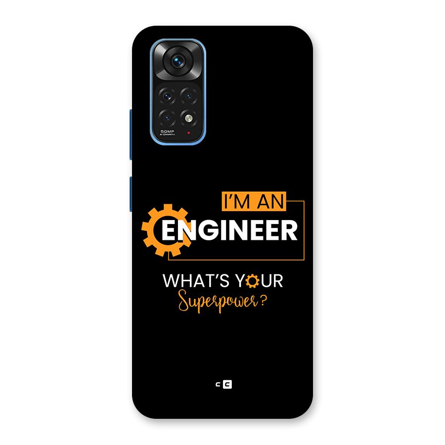 Engineer Superpower Back Case for Redmi Note 11S