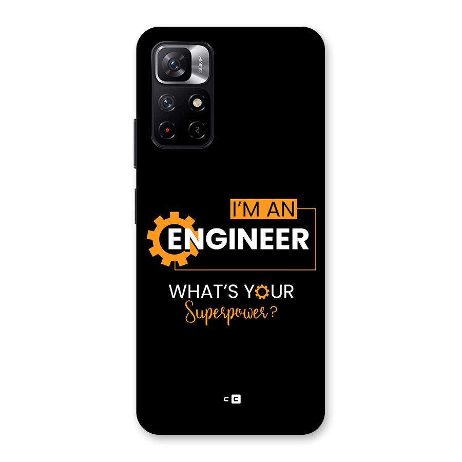Engineer Superpower Back Case for Redmi Note 11T 5G