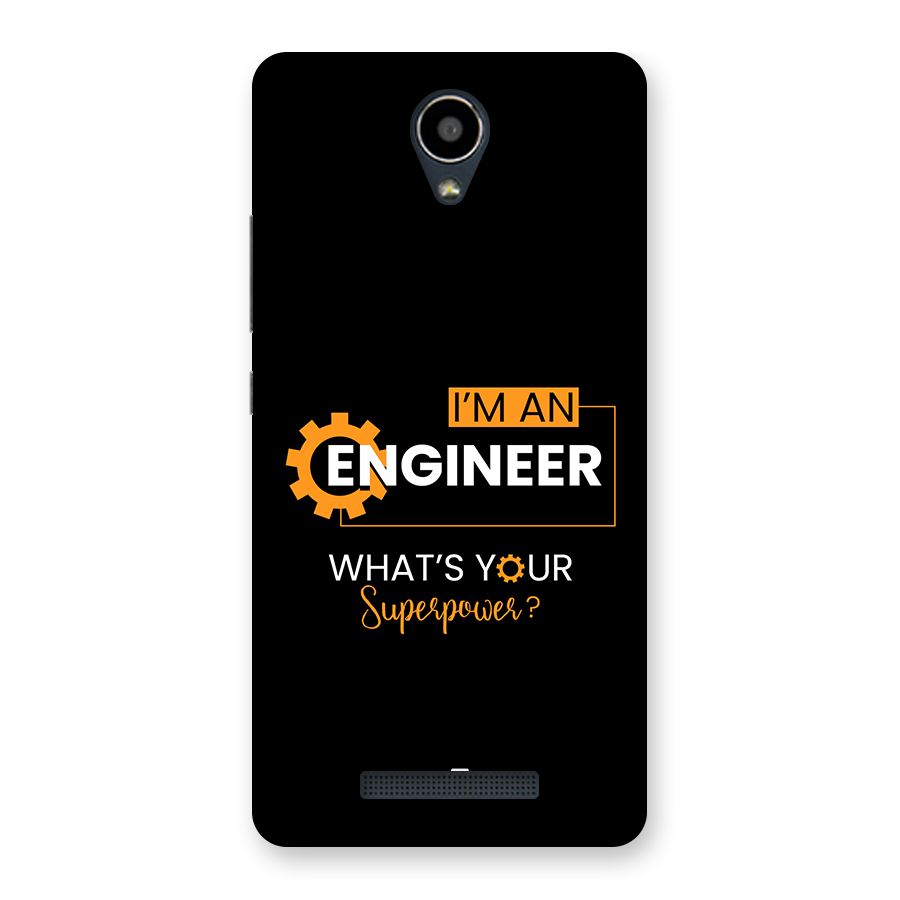 Engineer Superpower Back Case for Redmi Note 2