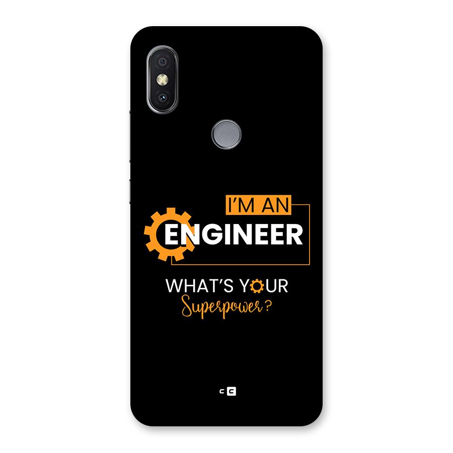 Engineer Superpower Back Case for Redmi Y2