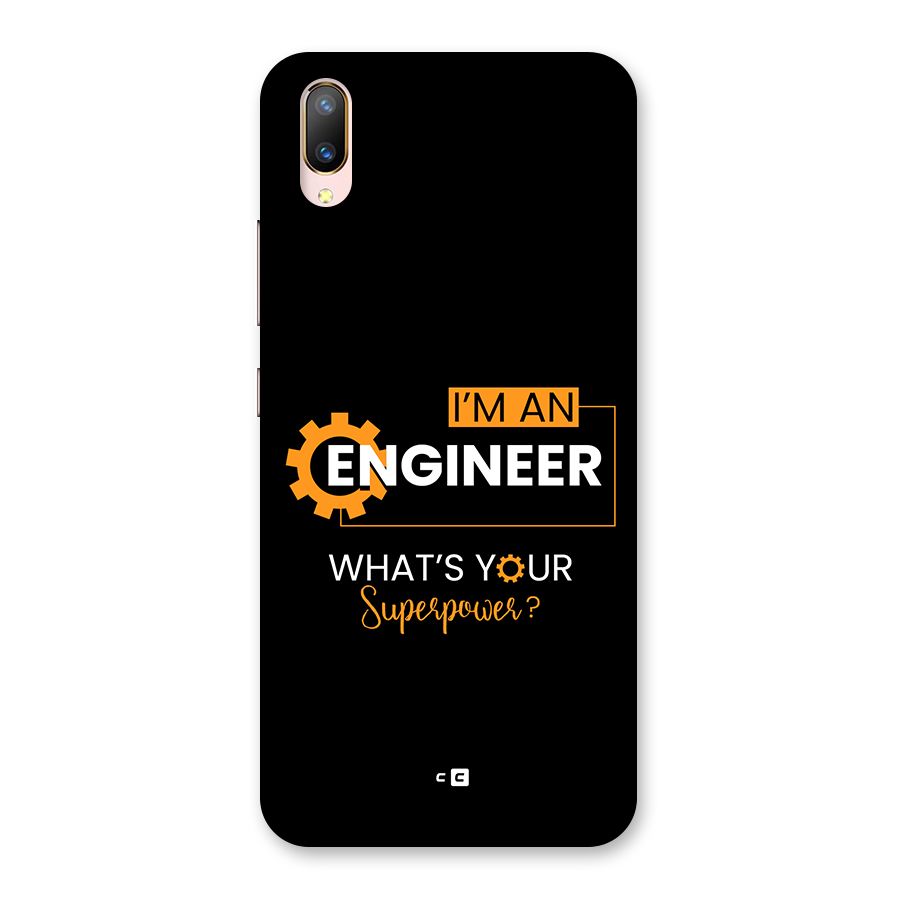 Engineer Superpower Back Case for Vivo V11 Pro