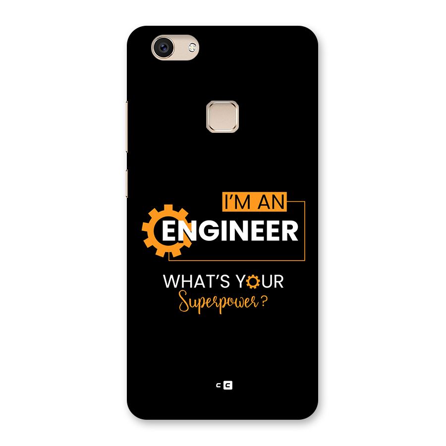 Engineer Superpower Back Case for Vivo V7