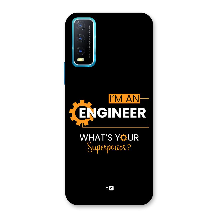 Engineer Superpower Back Case for Vivo Y20G