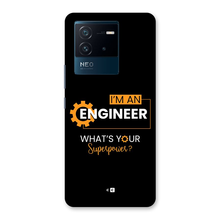 Engineer Superpower Back Case for Vivo iQOO Neo 6 5G