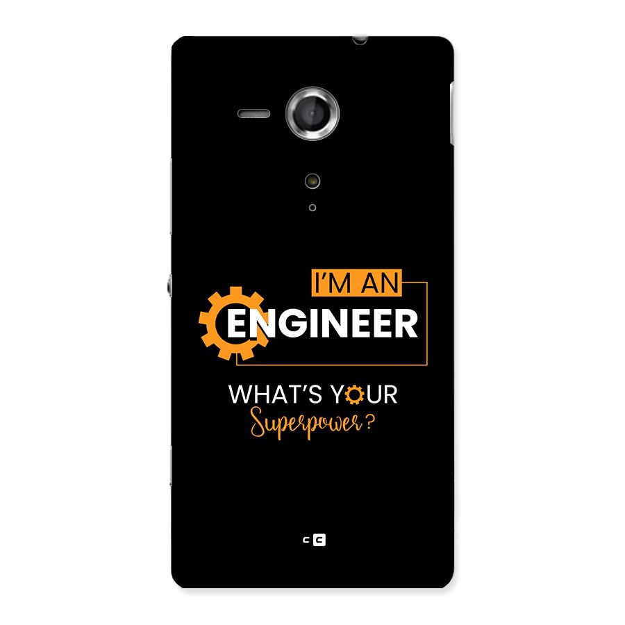 Engineer Superpower Back Case for Xperia Sp