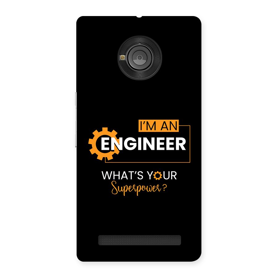 Engineer Superpower Back Case for Yunique