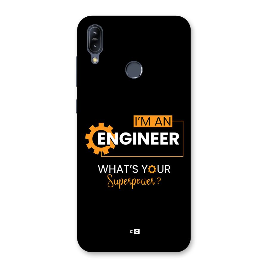 Engineer Superpower Back Case for Zenfone Max M2