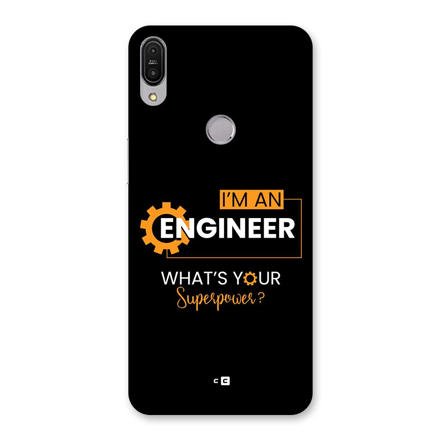Engineer Superpower Back Case for Zenfone Max Pro M1