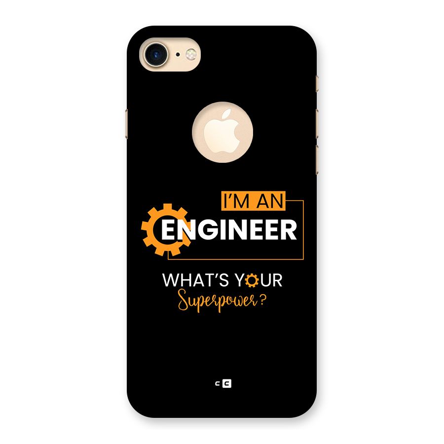 Engineer Superpower Back Case for iPhone 7 Logo Cut