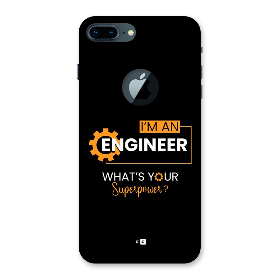 Engineer Superpower Back Case for iPhone 7 Plus Logo Cut