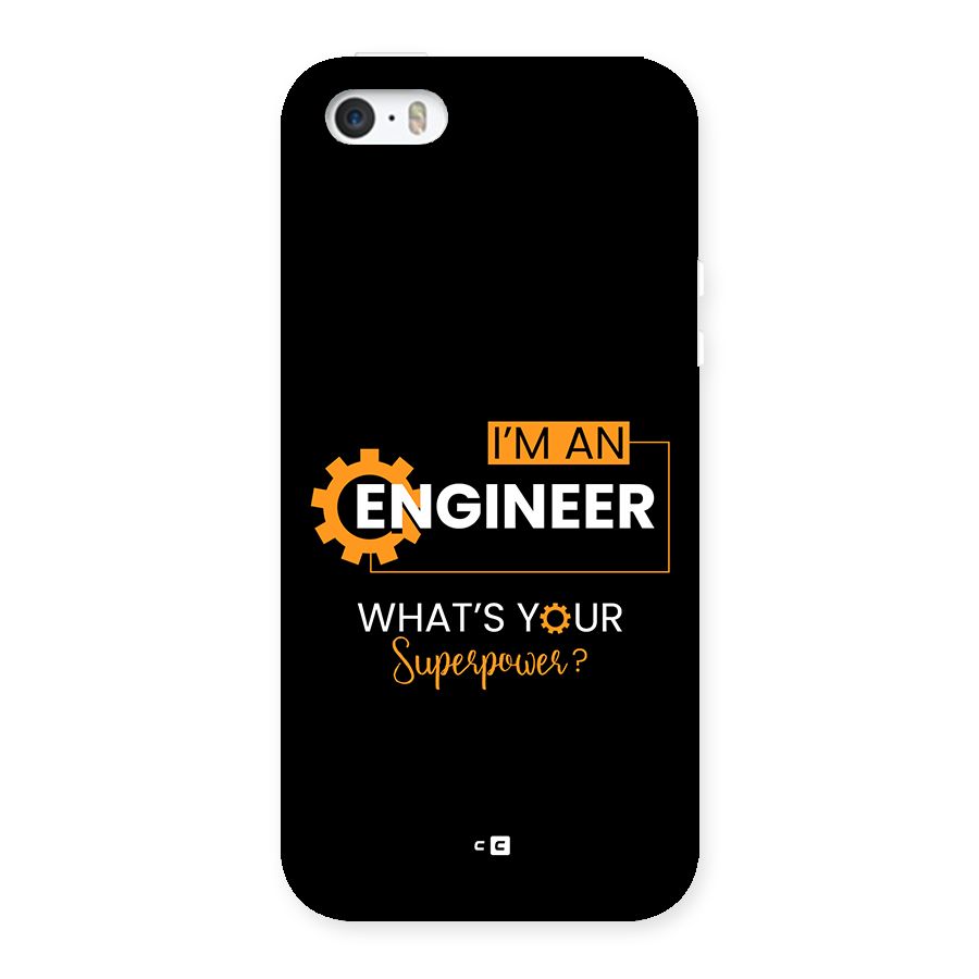 Engineer Superpower Back Case for iPhone SE 2016