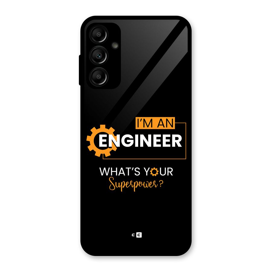 Engineer Superpower Glass Back Case for Galaxy A14 5G