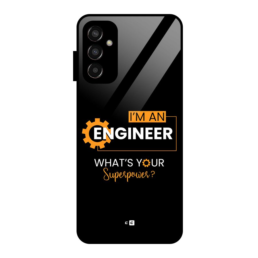 Engineer Superpower Glass Back Case for Galaxy F13