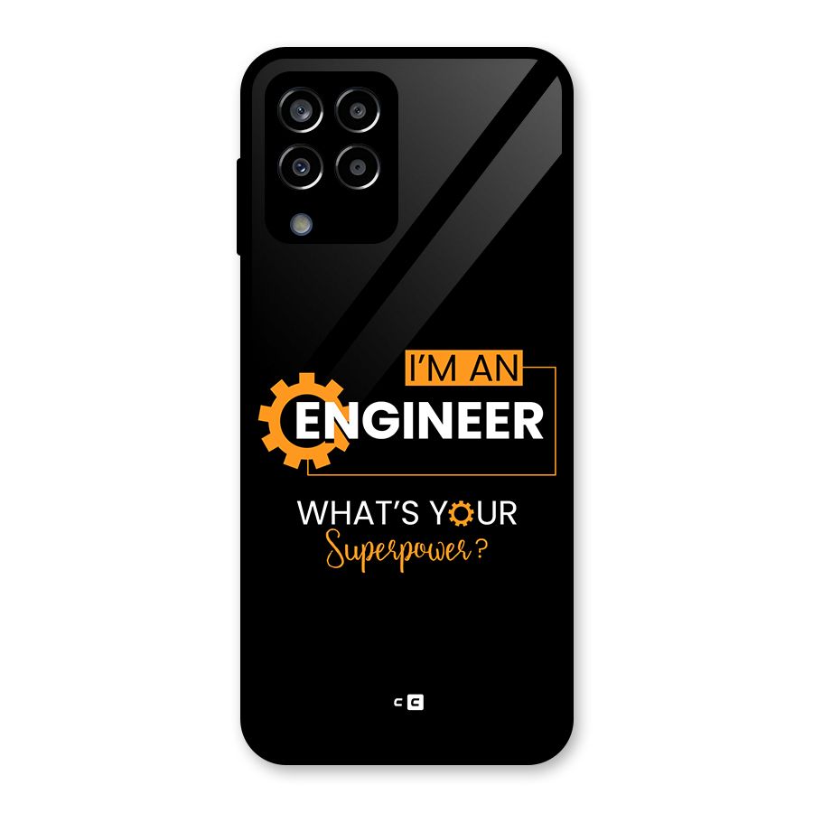 Engineer Superpower Glass Back Case for Galaxy M33