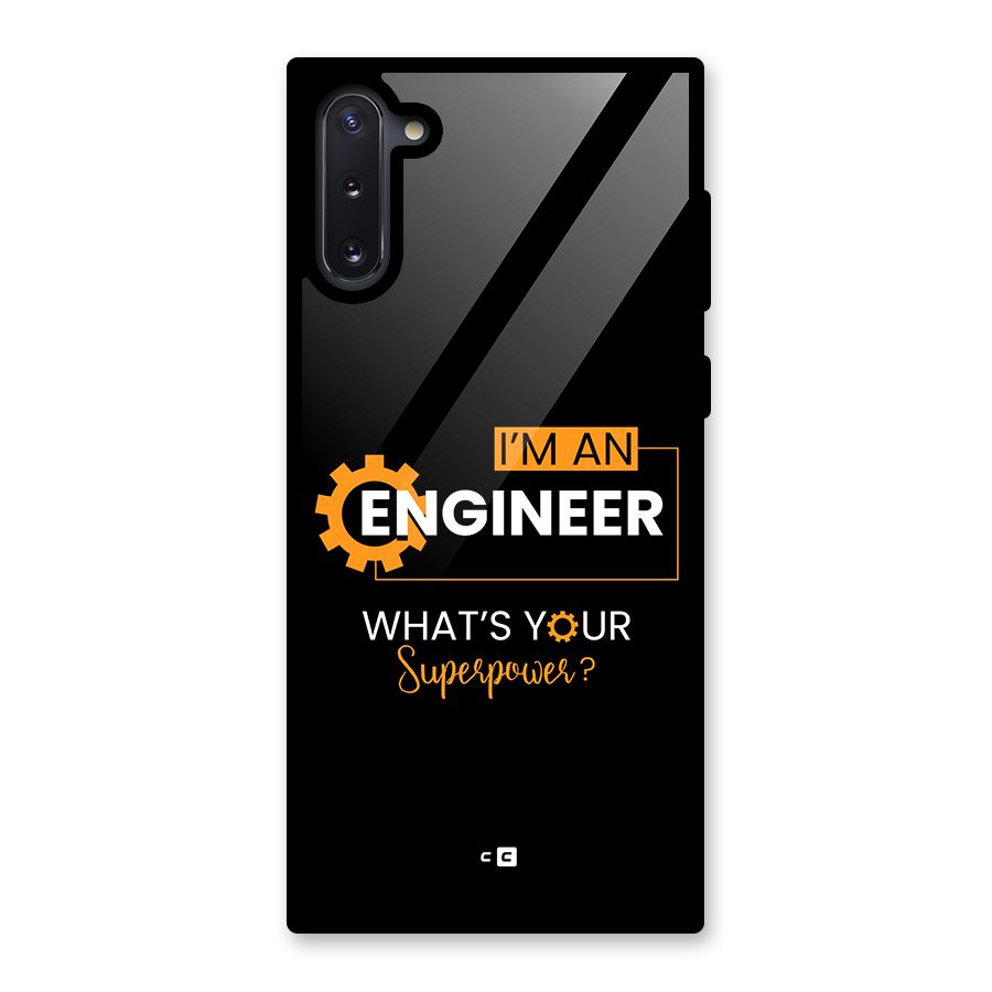 Engineer Superpower Glass Back Case for Galaxy Note 10