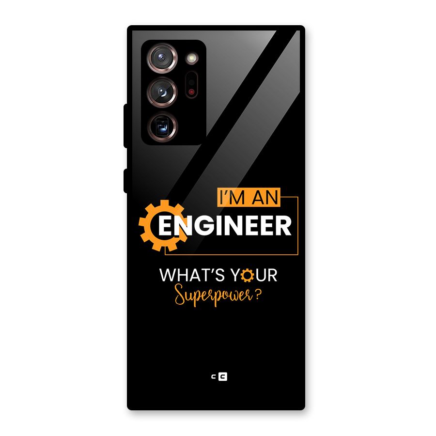 Engineer Superpower Glass Back Case for Galaxy Note 20 Ultra 5G