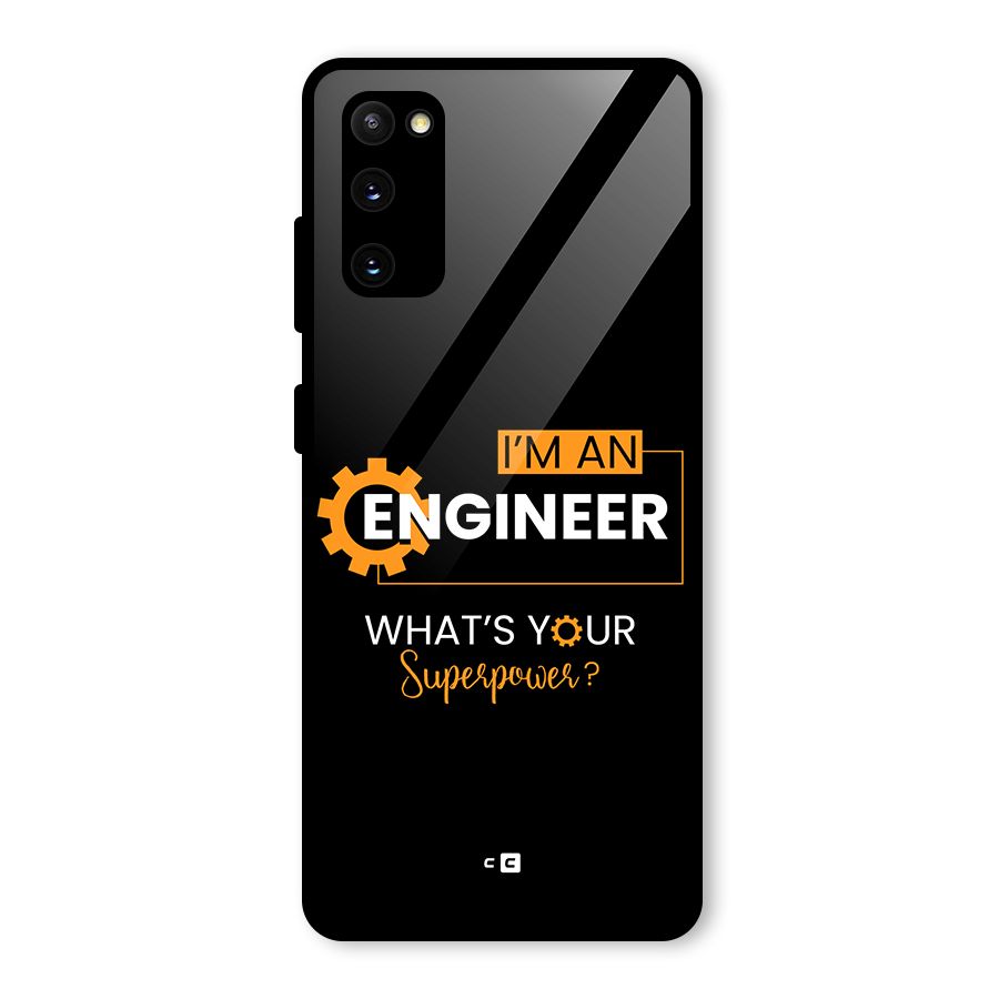 Engineer Superpower Glass Back Case for Galaxy S20 FE 5G