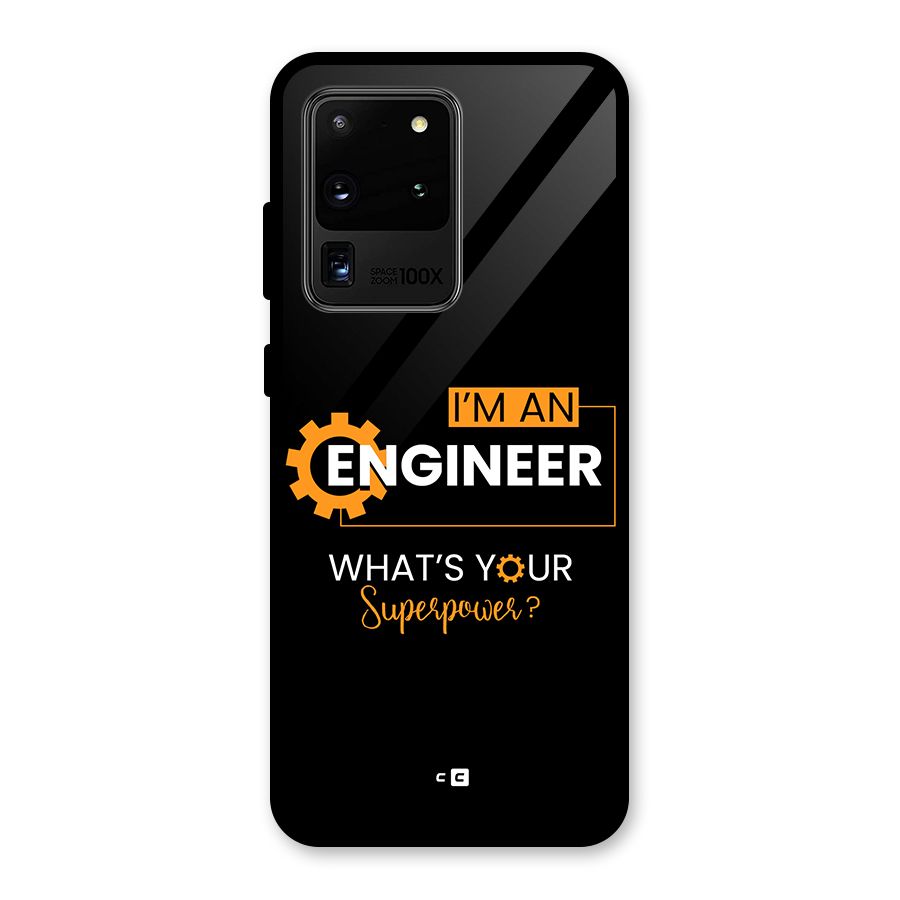 Engineer Superpower Glass Back Case for Galaxy S20 Ultra