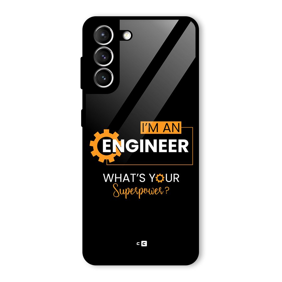 Engineer Superpower Glass Back Case for Galaxy S21 5G