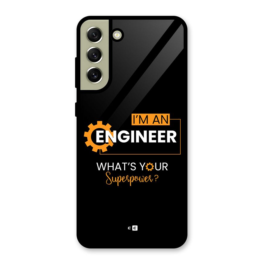Engineer Superpower Glass Back Case for Galaxy S21 FE 5G