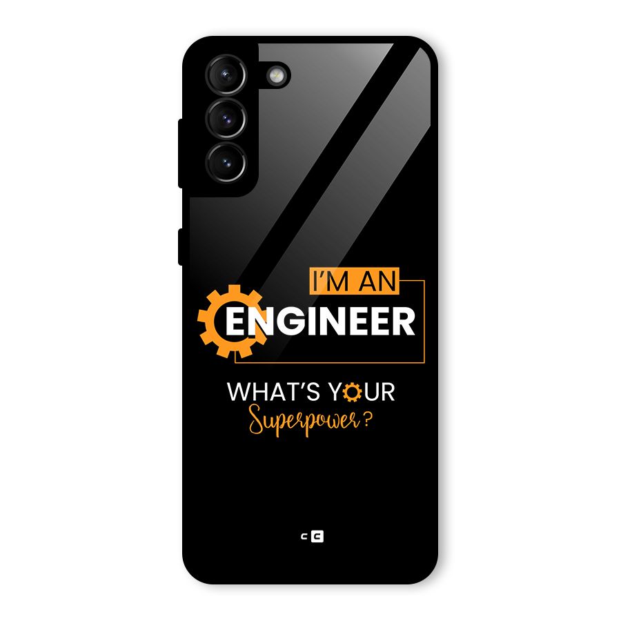 Engineer Superpower Glass Back Case for Galaxy S21 Plus