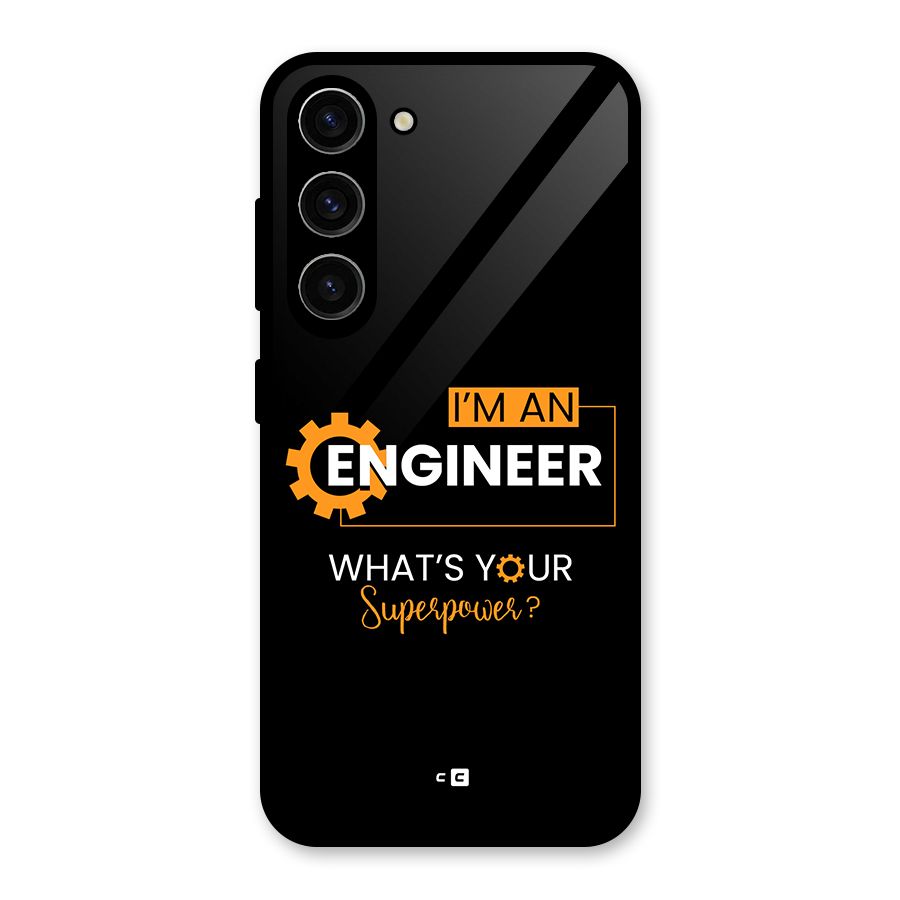 Engineer Superpower Glass Back Case for Galaxy S23