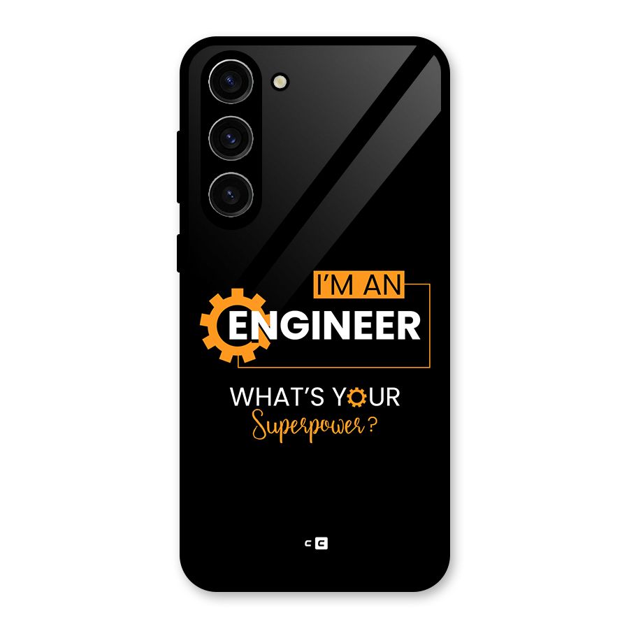 Engineer Superpower Glass Back Case for Galaxy S23 Plus