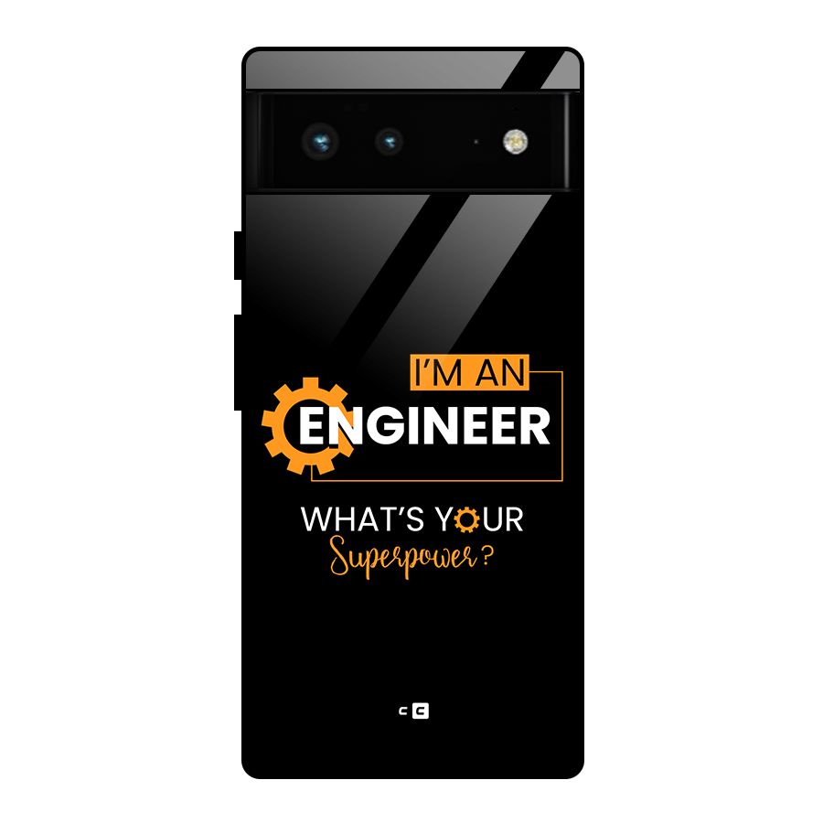 Engineer Superpower Glass Back Case for Google Pixel 6