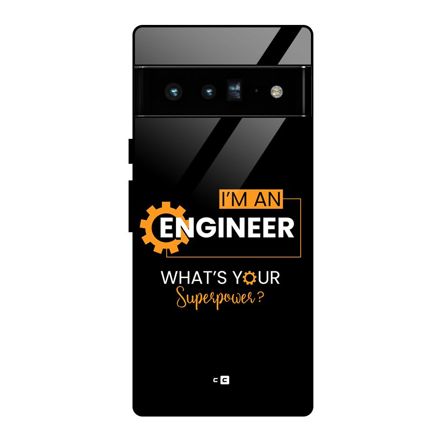 Engineer Superpower Glass Back Case for Google Pixel 6 Pro