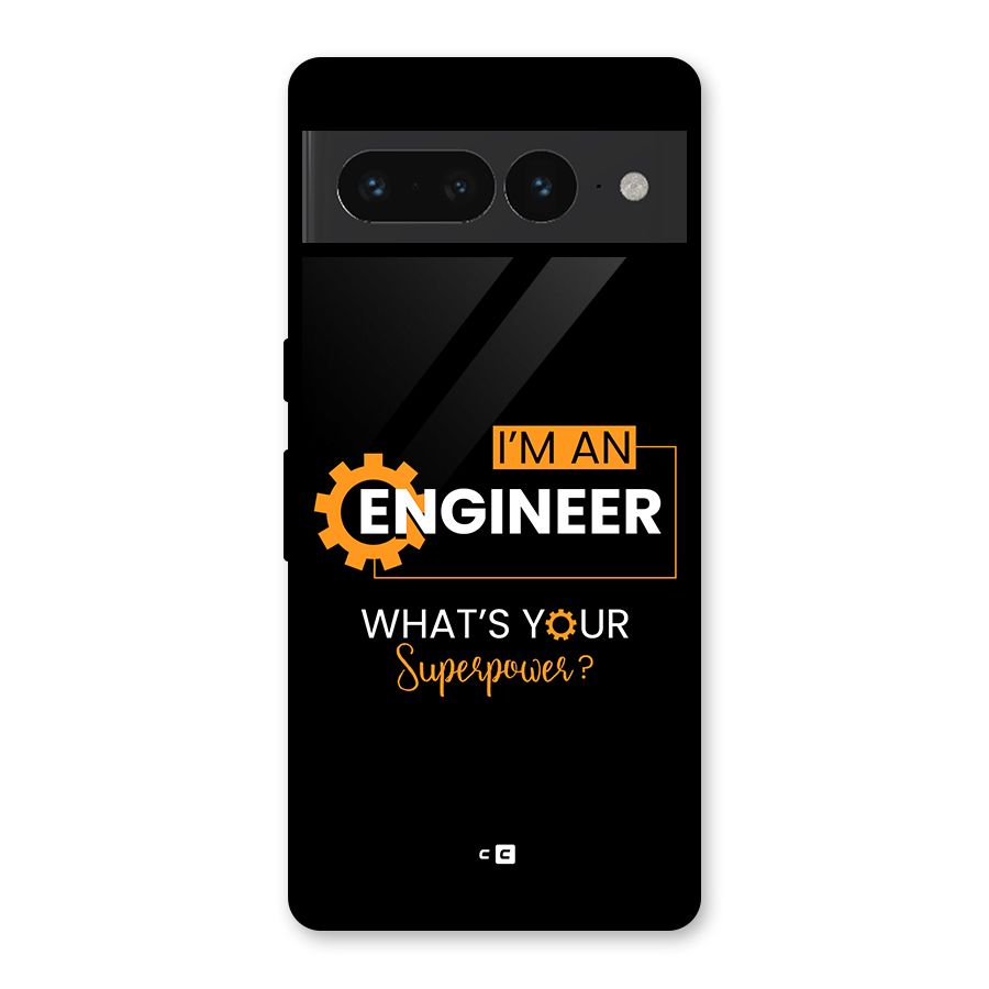 Engineer Superpower Glass Back Case for Google Pixel 7 Pro
