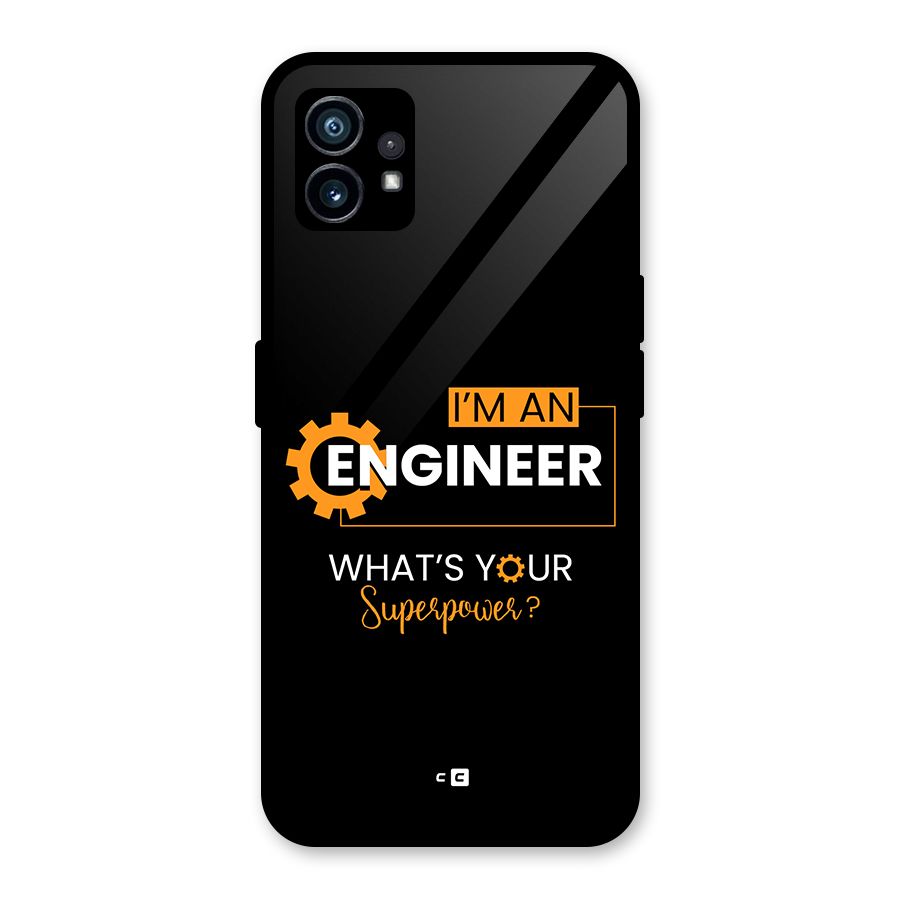 Engineer Superpower Glass Back Case for Nothing Phone 1