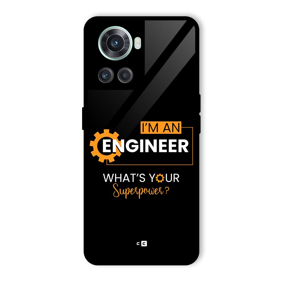 Engineer Superpower Glass Back Case for OnePlus 10R
