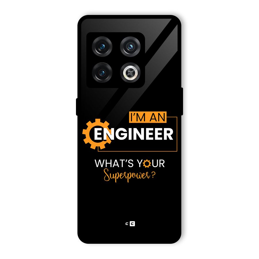 Engineer Superpower Glass Back Case for OnePlus 10 Pro 5G
