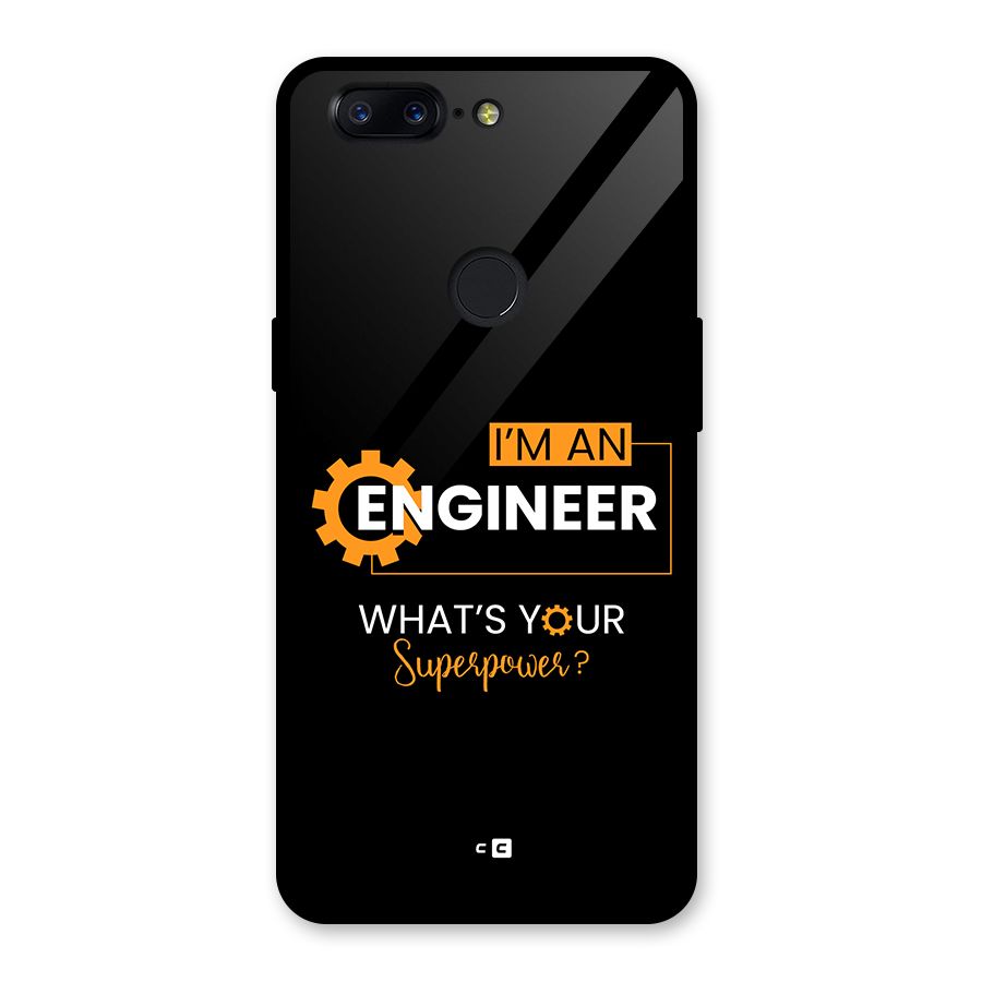Engineer Superpower Glass Back Case for OnePlus 5T