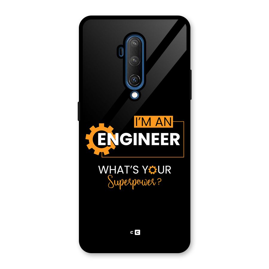 Engineer Superpower Glass Back Case for OnePlus 7T Pro