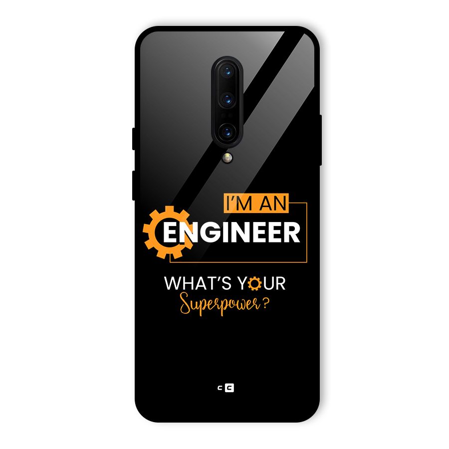 Engineer Superpower Glass Back Case for OnePlus 7 Pro