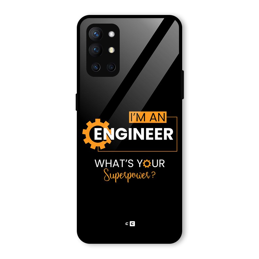 Engineer Superpower Glass Back Case for OnePlus 9R