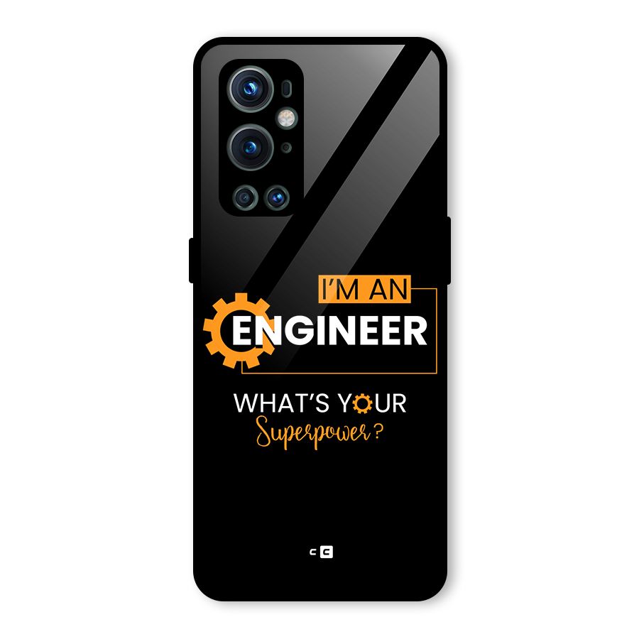 Engineer Superpower Glass Back Case for OnePlus 9 Pro