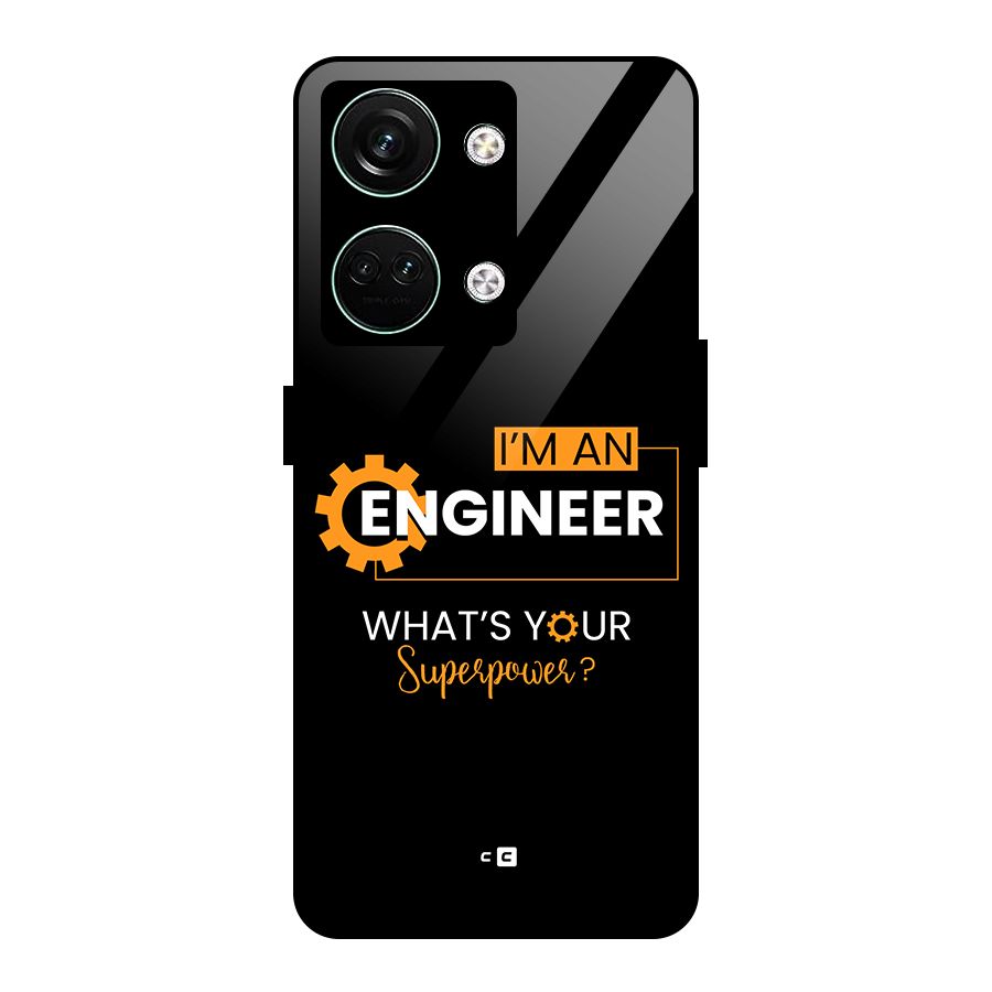 Engineer Superpower Glass Back Case for Oneplus Nord 3