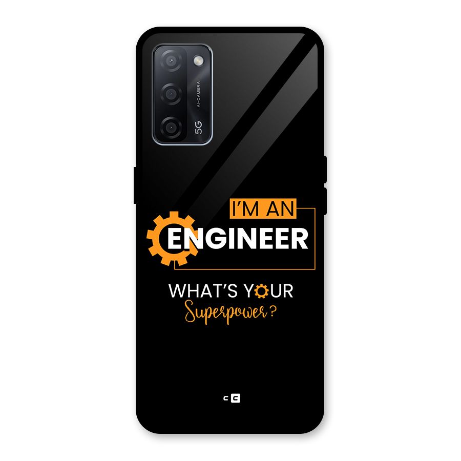 Engineer Superpower Glass Back Case for Oppo A53s 5G