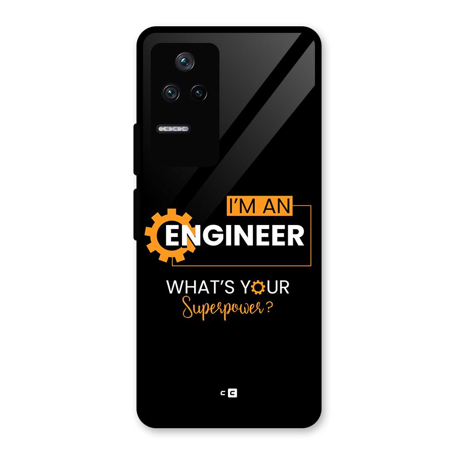 Engineer Superpower Glass Back Case for Poco F4 5G