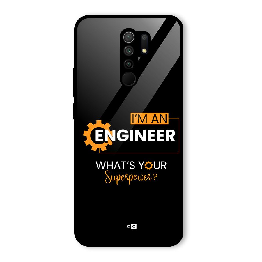 Engineer Superpower Glass Back Case for Poco M2